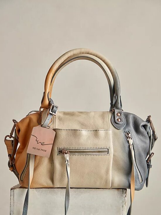 We The Free Handbags - FREE PEOPLE We The Free Baby Emerson Tote Bag In 🔥 Ombre 🔥 NWOT